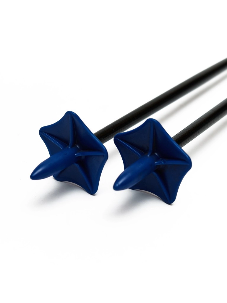 Палки лыжные детские STC 100% стекловолокно 90 см