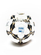 Мяч футбольный MIKASA PKC55BR-2, р.5, гл.ПУ, FIFA  PRO, 32 пан, руч.сш