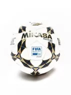 Мяч футбольный MIKASA PKC55BR-2, р.5, гл.ПУ, FIFA  PRO, 32 пан, руч.сш