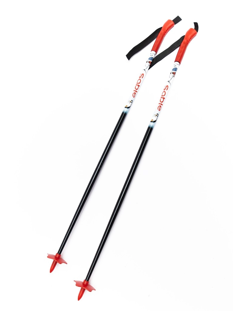 Палки лыжные детские STC 100% стекловолокно 95 см