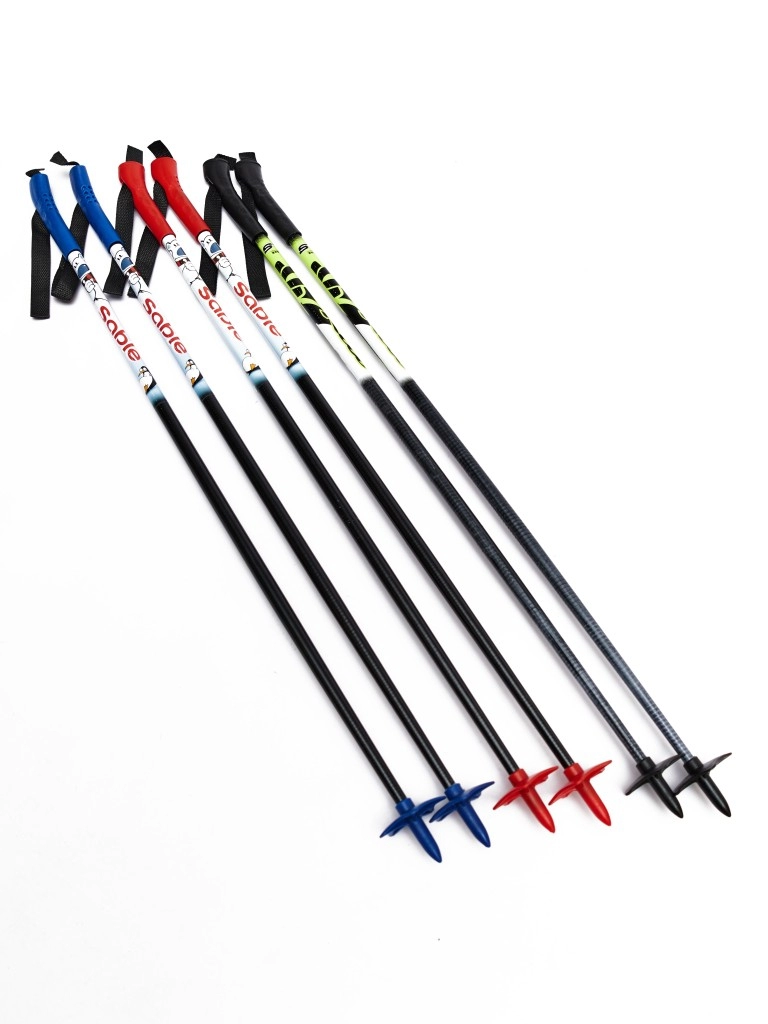 Палки лыжные детские STC 100% стекловолокно 95 см