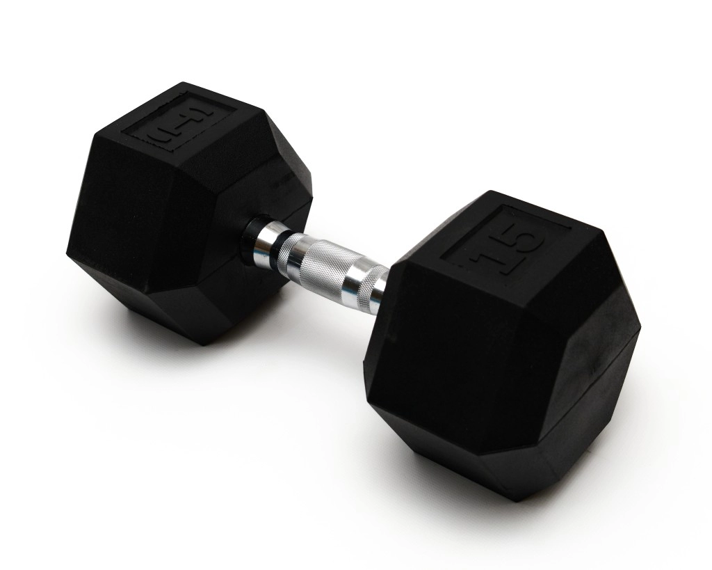 Гантель гексагональная 15 кг Hurricane
