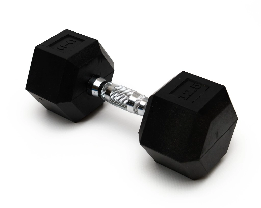 Гантель гексагональная 12,5 кг Hurricane