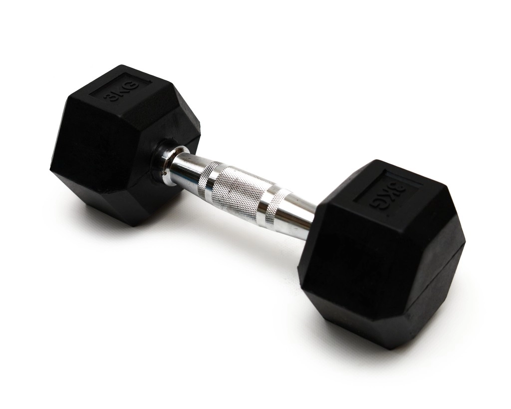 Гантель гексагональная 3 кг Hurricane