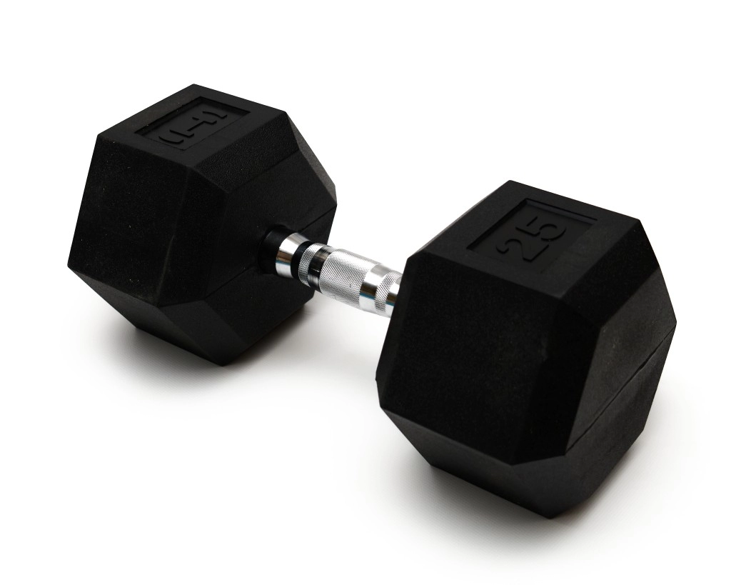 Гантель гексагональная 25 кг Hurricane