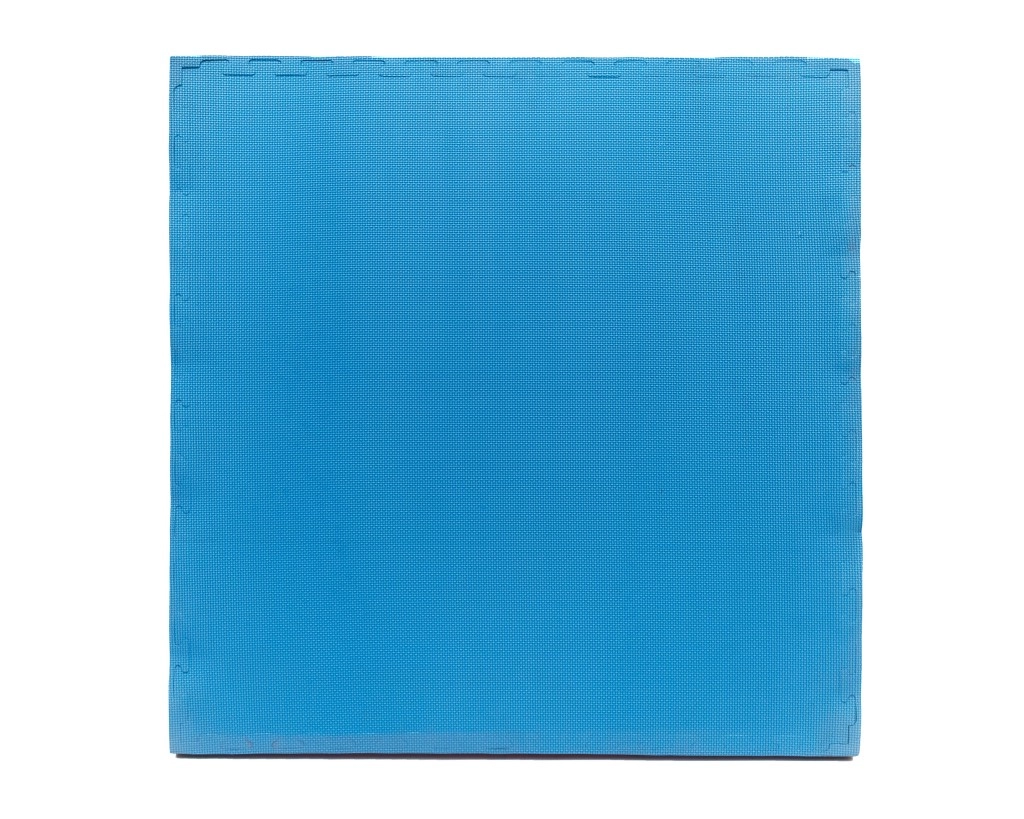 Будо-мат 1000*1000*40 мм, крепление "ласточкин хвост", цвет синий-красный (неликвид)