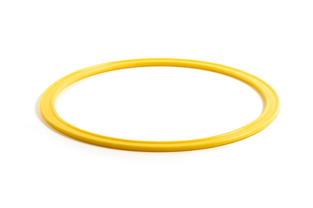 Обруч плоский диаметр 30 см пластик