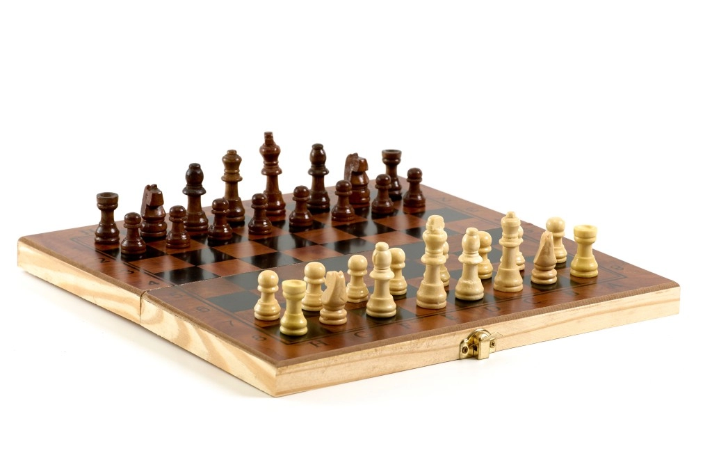 Игровой набор CHESS шахматы, нарды, шашки (малый), фигуры пластик