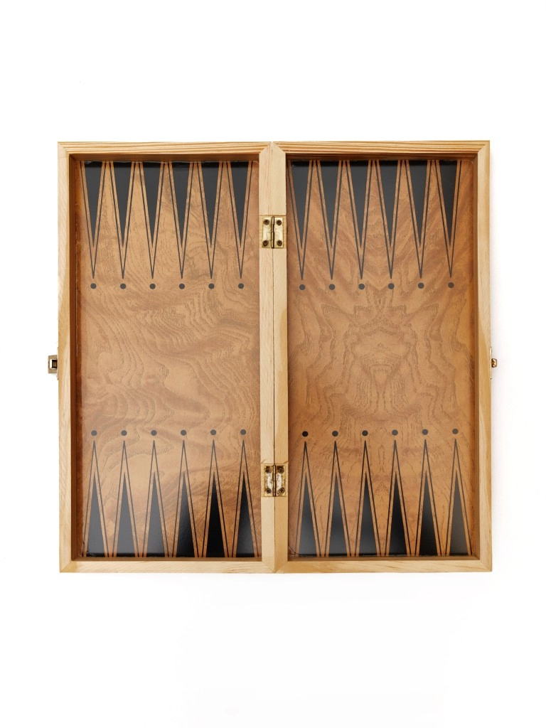 Игровой набор CHESS шахматы, нарды, шашки (средний), фигуры пластик