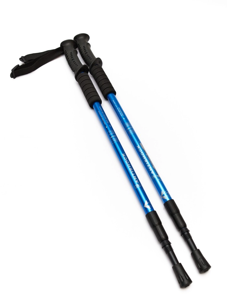 Скандинавские палки Antishock 2-секционные, 77-135 см