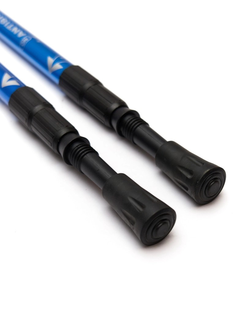 Скандинавские палки Antishock 2-секционные, 77-135 см