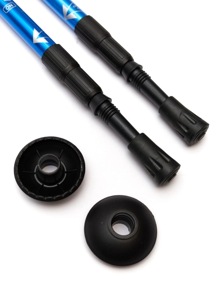 Скандинавские палки Antishock 2-секционные, 77-135 см