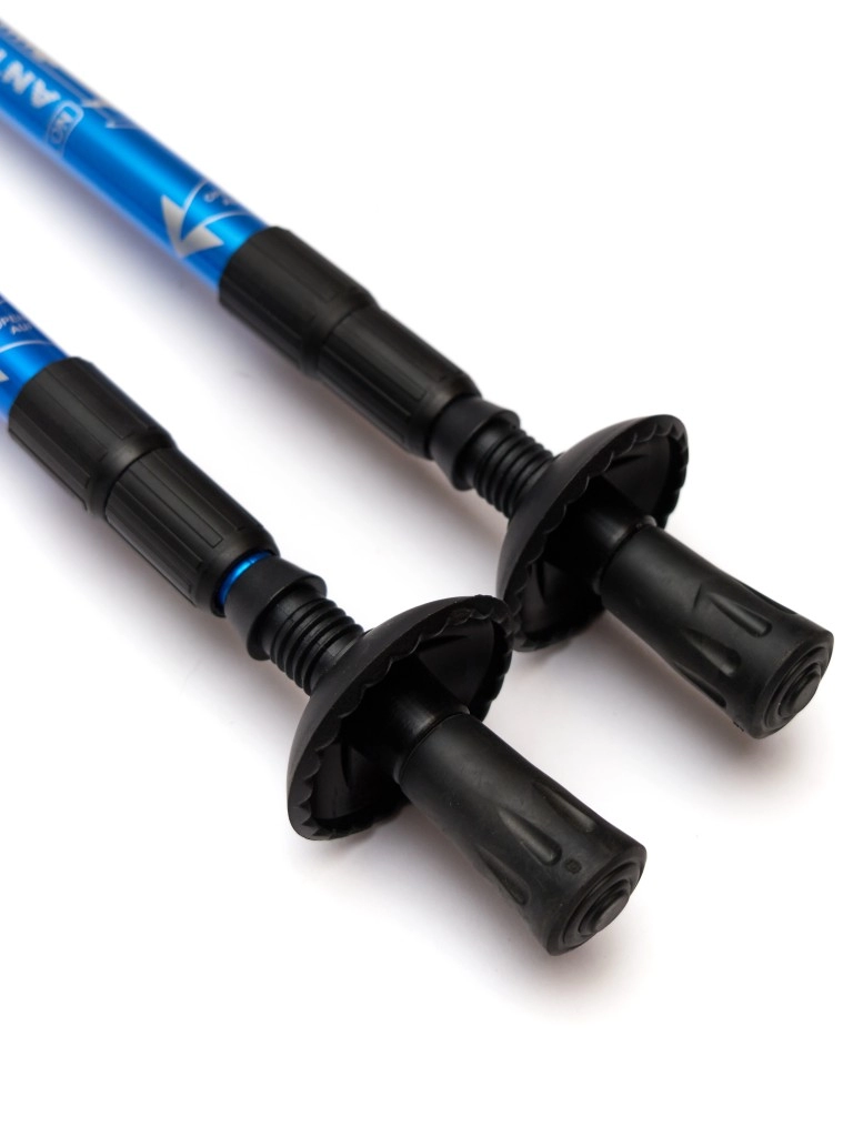 Скандинавские палки Antishock 2-секционные, 77-135 см