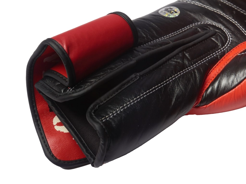 Перчатки боксёрские VELO, AIBA, кожа, 12 унций, красные