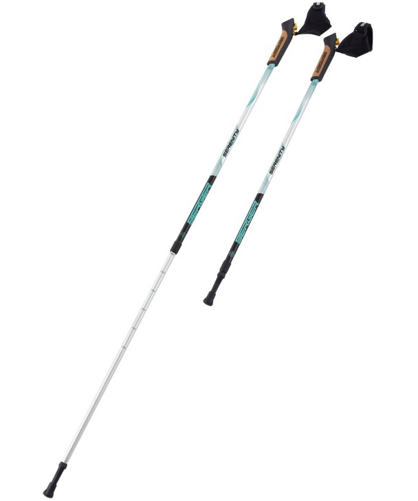 Скандинавские палки BERGER Serenity 2-секционные, 77-135 см