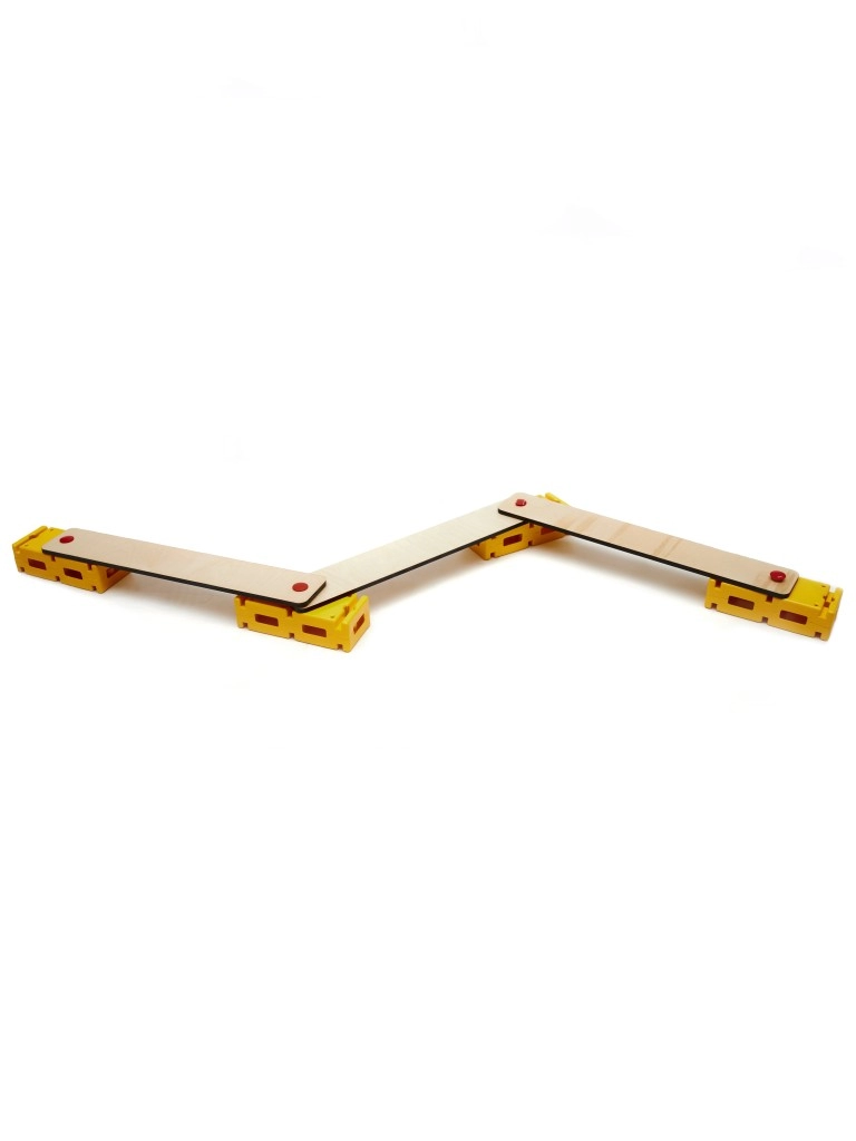 Дорожка (кирпич 4 шт., доска 3 шт., втулка 6 шт.)