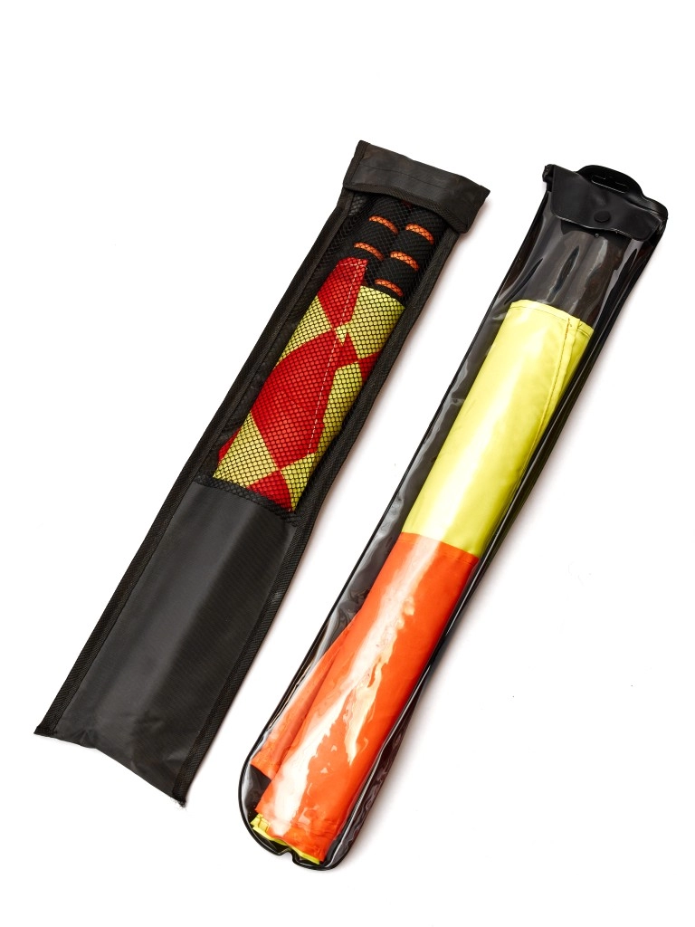 Флажки судейские (2 шт. в чехле) NONAME