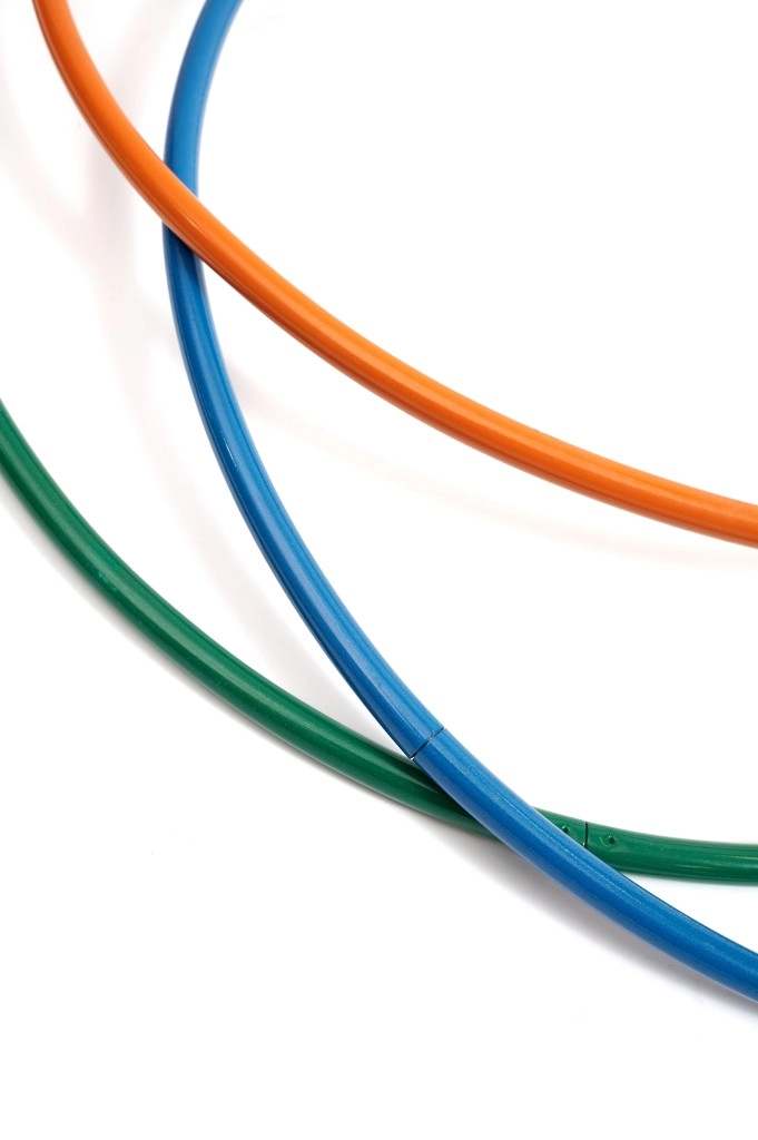 Обруч алюминиевый гимнастический d 60 cм (окрашенный)