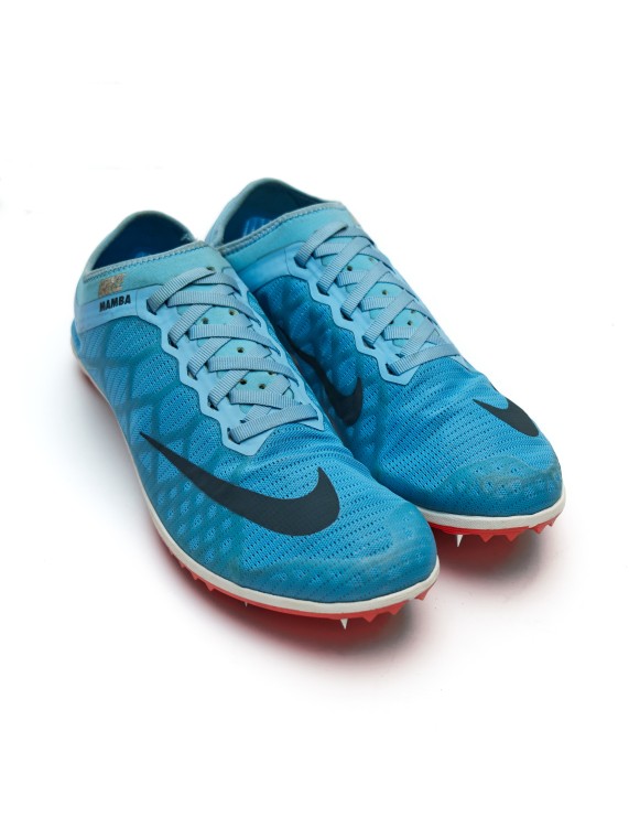 Шиповки Nike Zoom Mamba 3 (р. EU 41, цвет голубой)