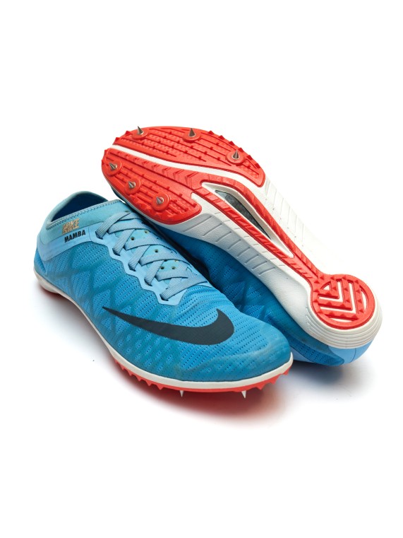 Шиповки Nike Zoom Mamba 3 (р. EU 41, цвет голубой)