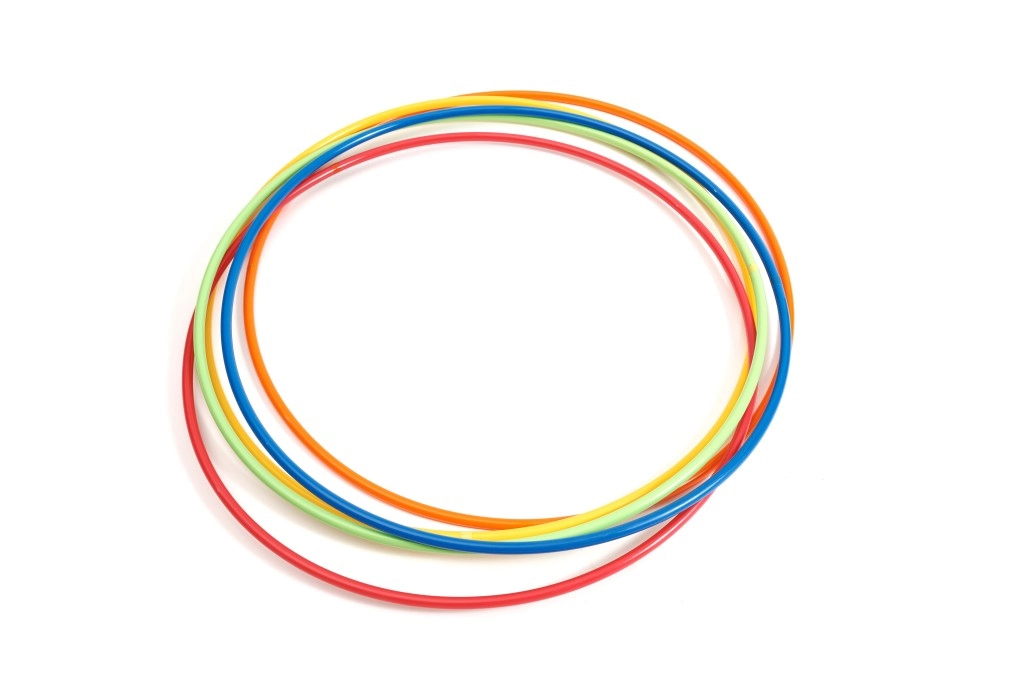 Обруч диаметр 70 см пластик