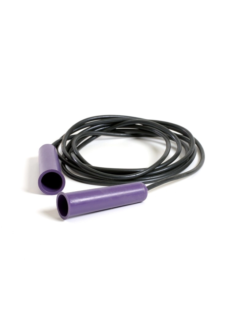 Скакалка 2,85 м (резиновый шнур, ручки пластик)