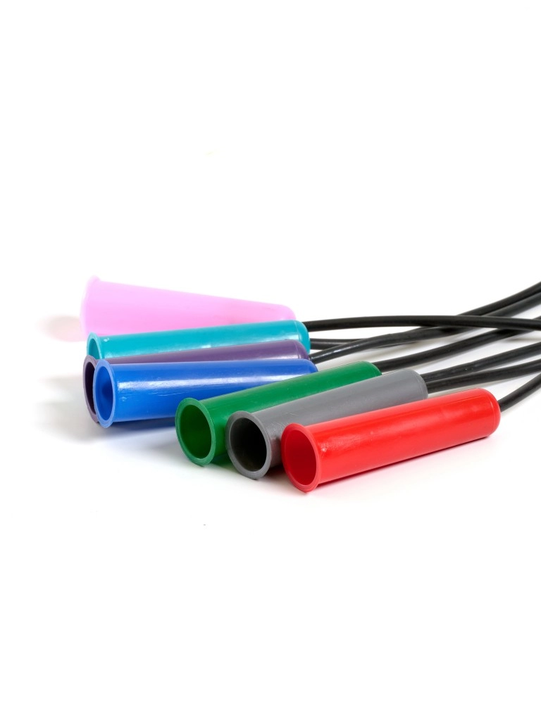 Скакалка 2,85 м (резиновый шнур, ручки пластик)