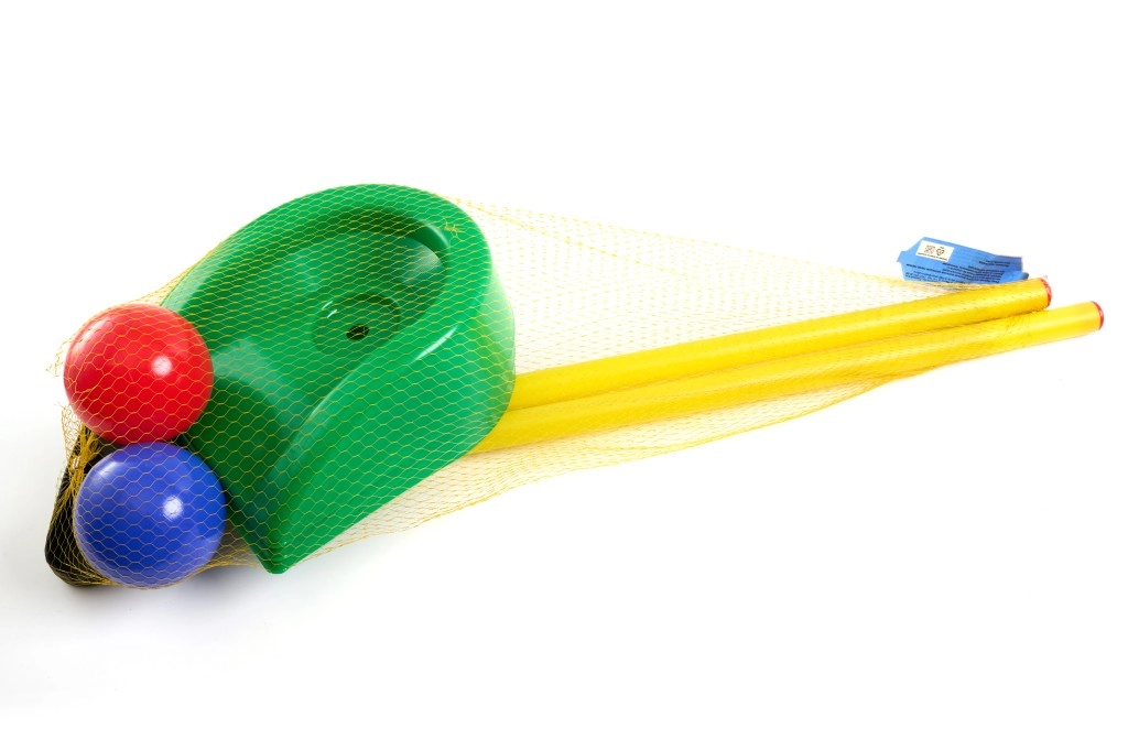 Игра "Мини-гольф" (клюшка 2 шт., лунка 3 шт., шар 2 шт.)