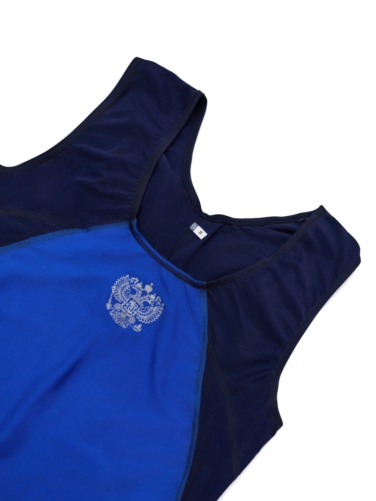 Трико борцовское (р.56, цвет синий комбинированный) ULLIS