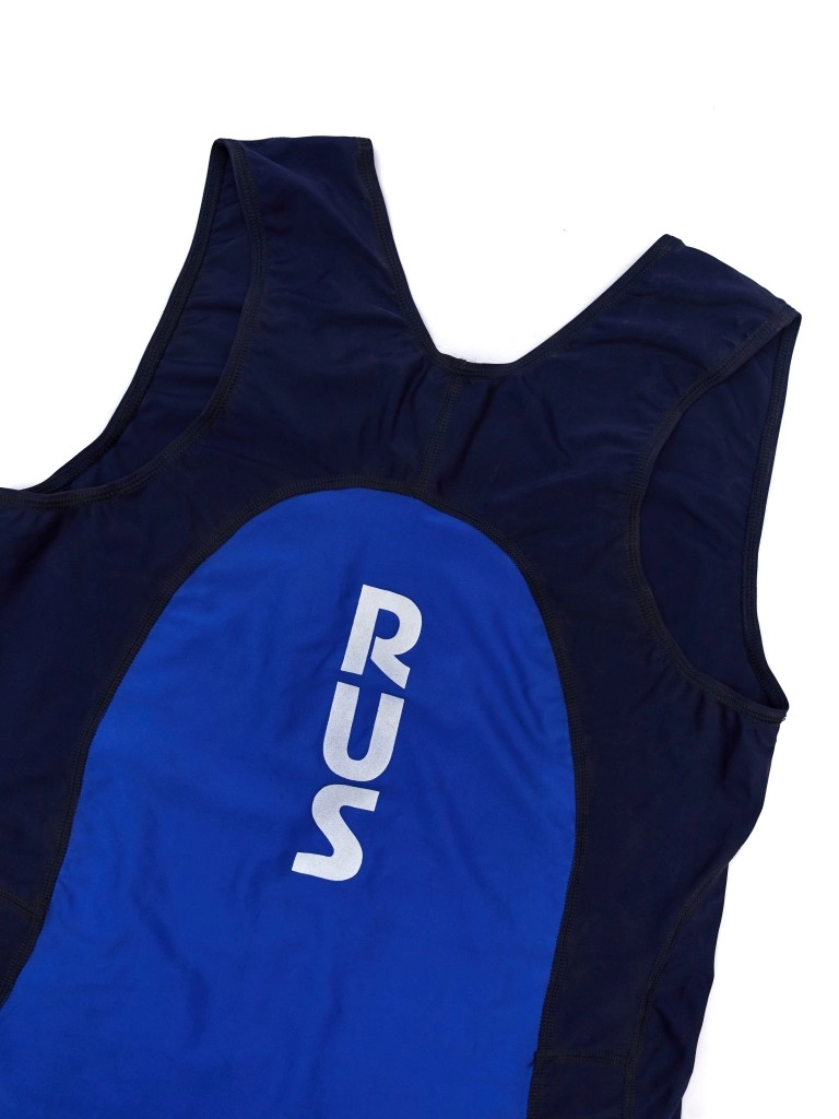 Трико борцовское (р.56, цвет синий комбинированный) ULLIS