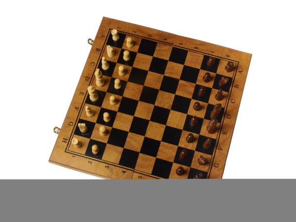 Игровой набор CHESS шахматы, нарды, шашки (большой), фигуры пластик