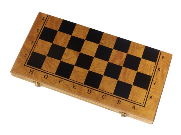 Игровой набор CHESS шахматы, нарды, шашки (большой), фигуры пластик