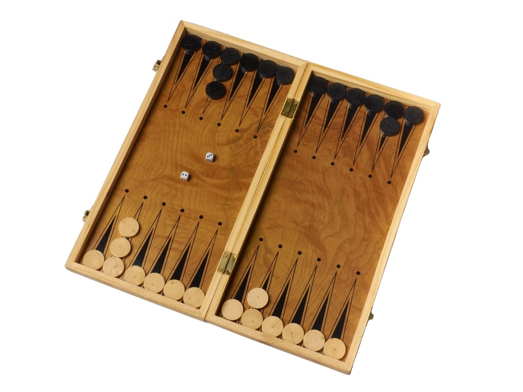 Игровой набор CHESS шахматы, нарды, шашки (большой), фигуры пластик