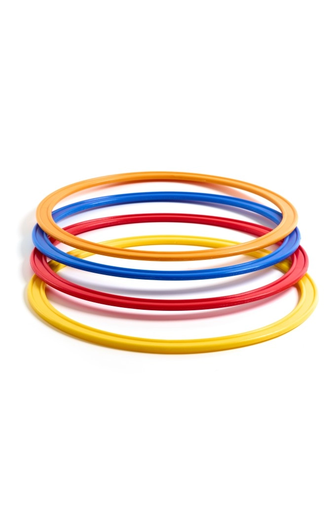 Обруч плоский диаметр 40 см пластик