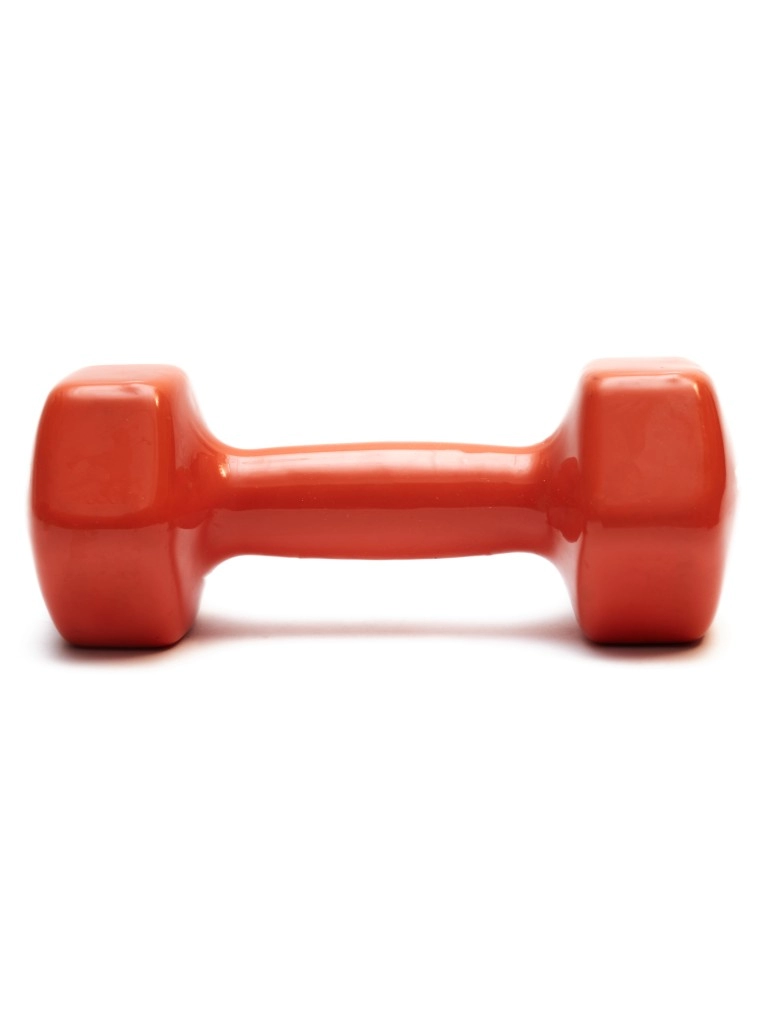 Гантель виниловая 4 кг INEX IN-VD9 (Оранжевый)