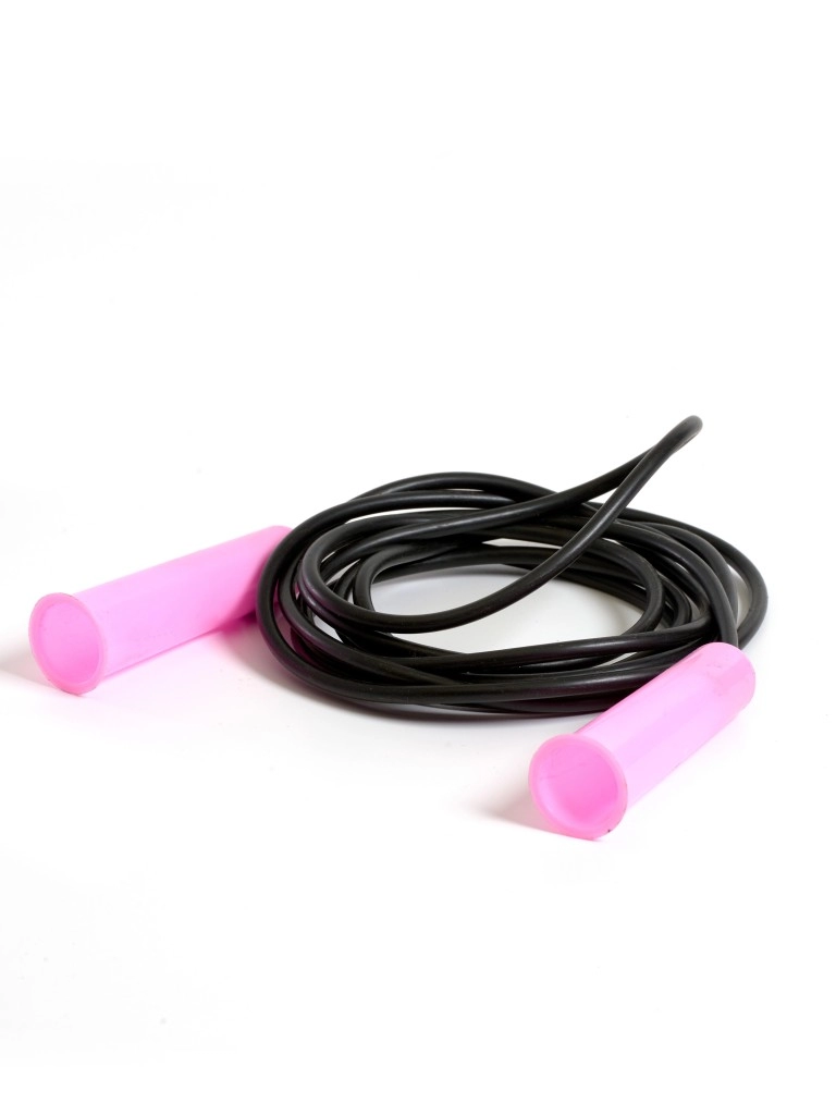 Скакалка 2,65 м (резиновый шнур, ручки пластик)