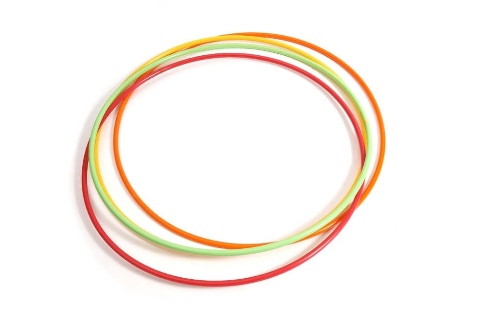 Обруч диаметр 90 см пластик