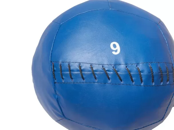 Медбол 9 кг, d35,5 см (Аккузин)