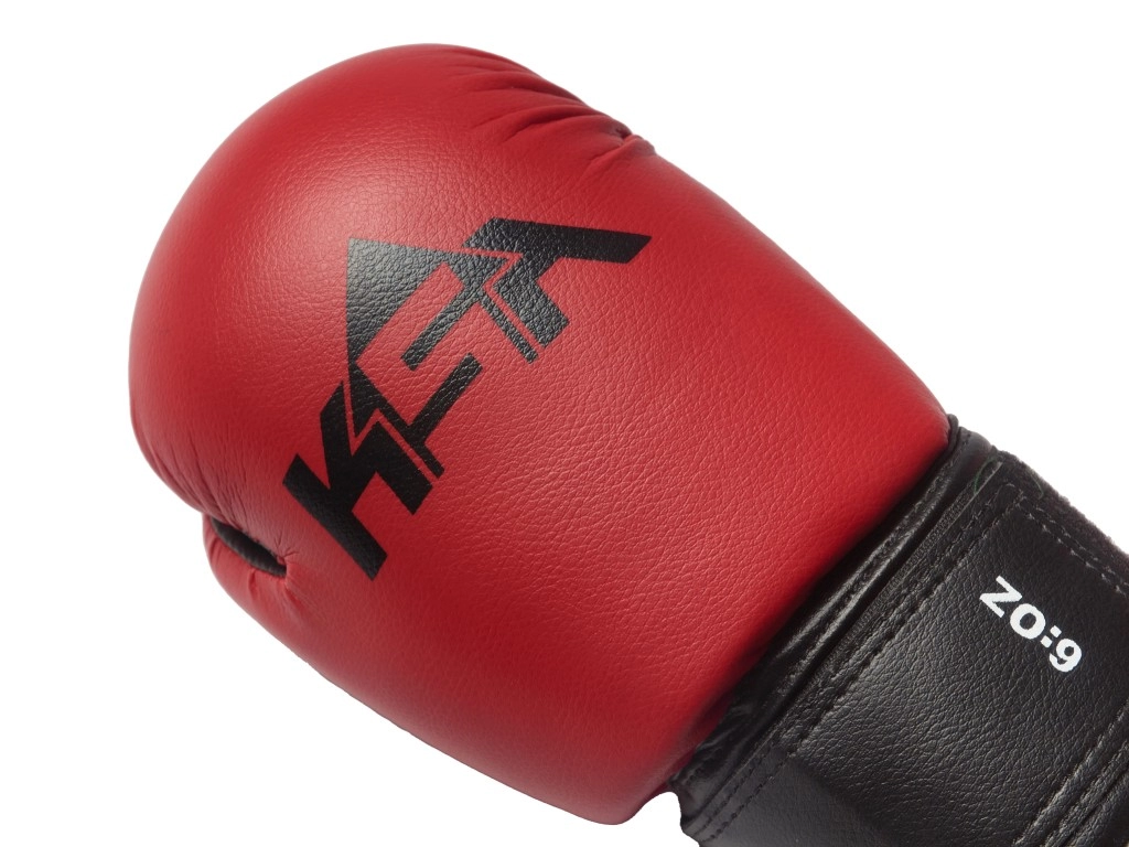 Перчатки боксерские KSA Spider Red, к/з, 6 oz