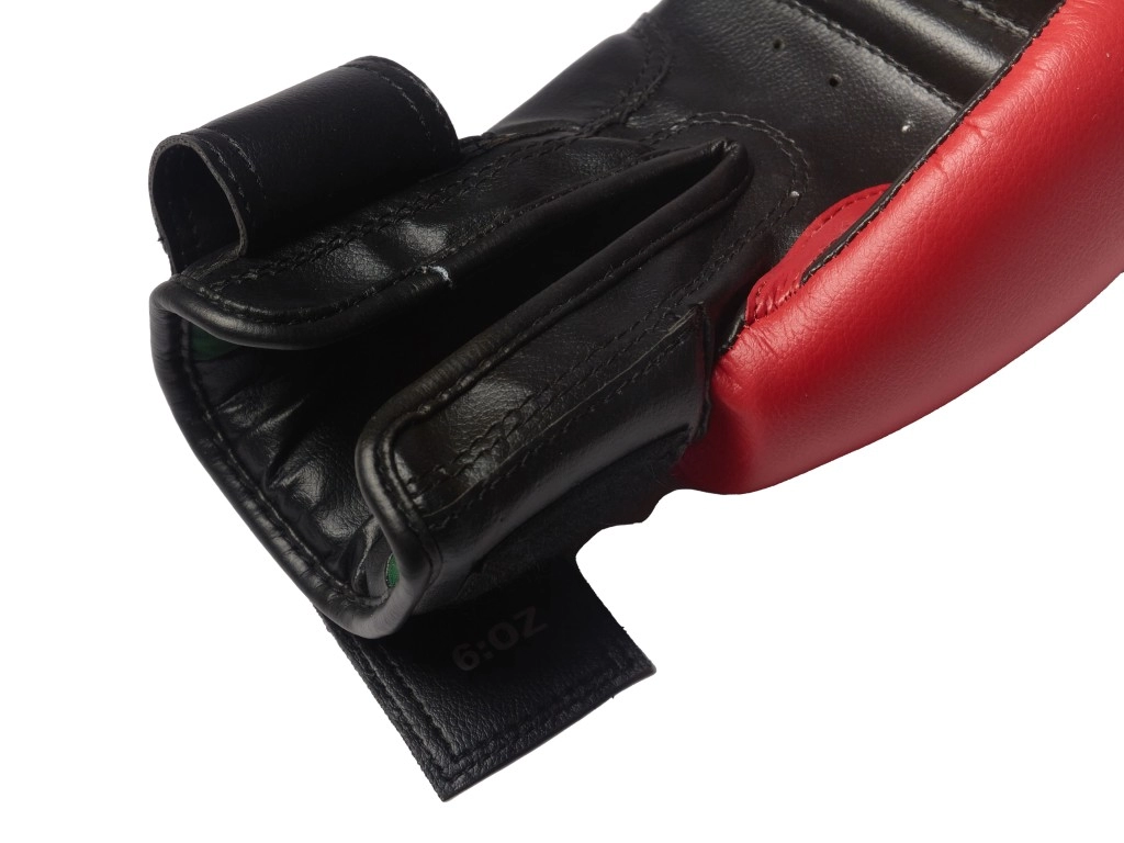 Перчатки боксерские KSA Spider Red, к/з, 6 oz