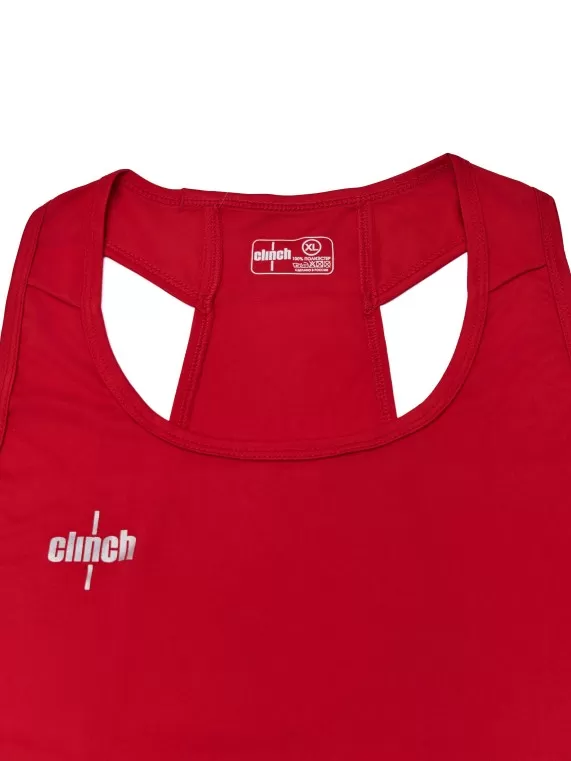 Майка боксерская Olimp (р. XL, цвет красный)