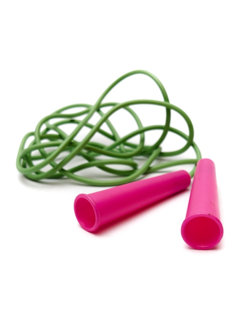 Скакалка 1,80 м (ПВХ, ручки пластик)