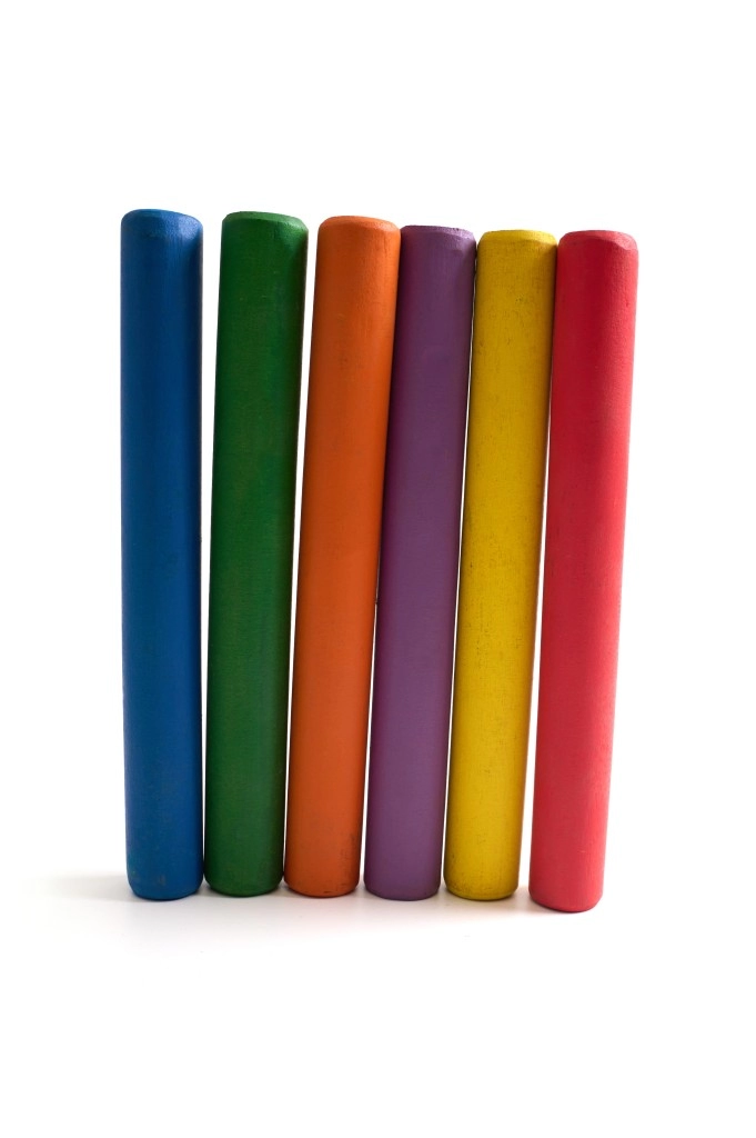 Палочка эстафетная деревянная 35 см Hurricane