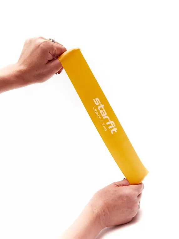 Эспандер ленточный STARFIT (7кг жёлт. 500мм*50мм)