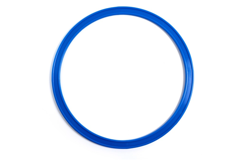 Обруч плоский диаметр 50 см пластик