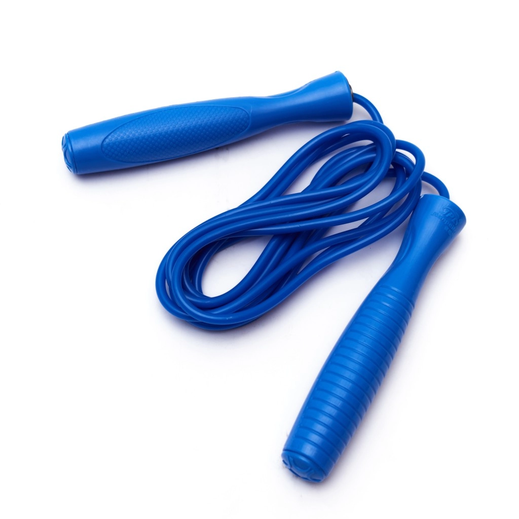 Скакалка 3,0 м  Lenwave lw-0814 (резиновый шнур, ручки пластик)