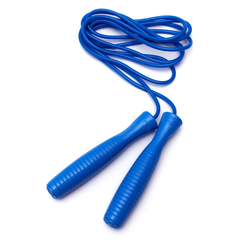 Скакалка 3,0 м  Lenwave lw-0814 (резиновый шнур, ручки пластик)