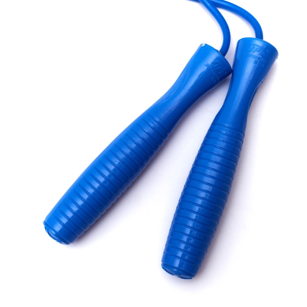 Скакалка 3,0 м  Lenwave lw-0814 (резиновый шнур, ручки пластик)