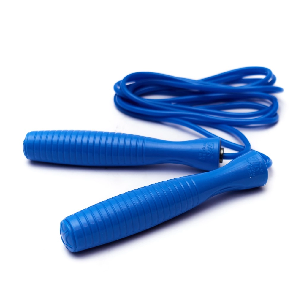 Скакалка 3,0 м  Lenwave lw-0814 (резиновый шнур, ручки пластик)