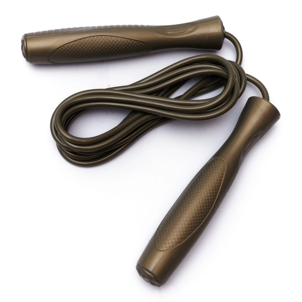 Скакалка 3,0 м  Lenwave lw-0814 (резиновый шнур, ручки пластик)